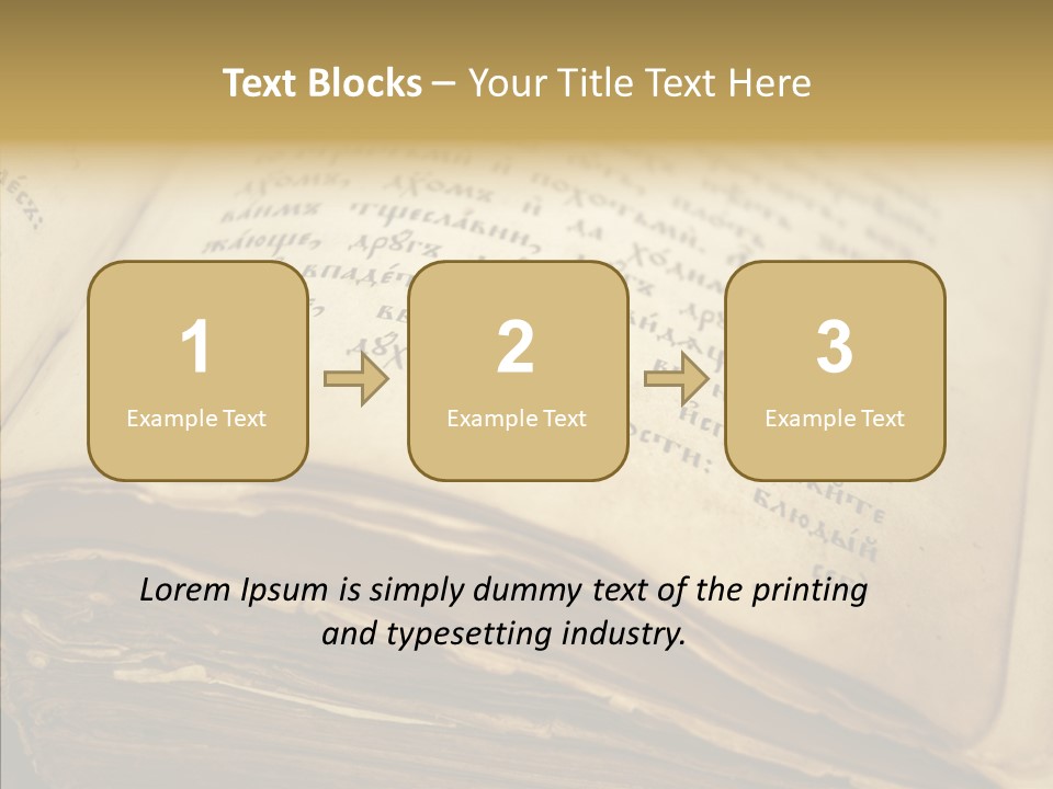 Senior  Grandmother Holding Hands PowerPoint Template