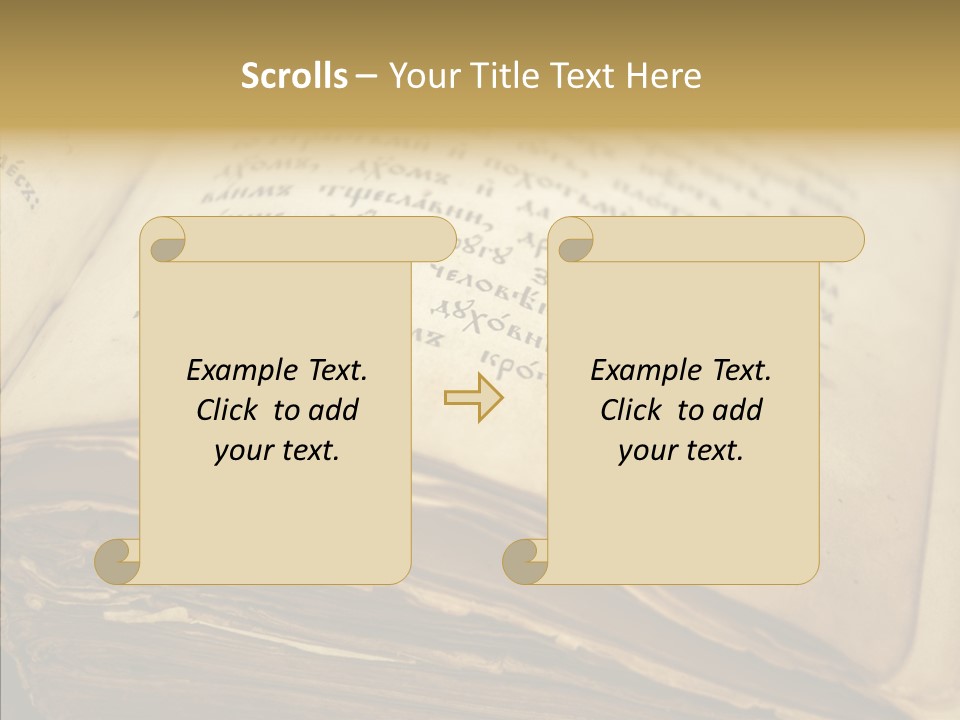 Senior  Grandmother Holding Hands PowerPoint Template