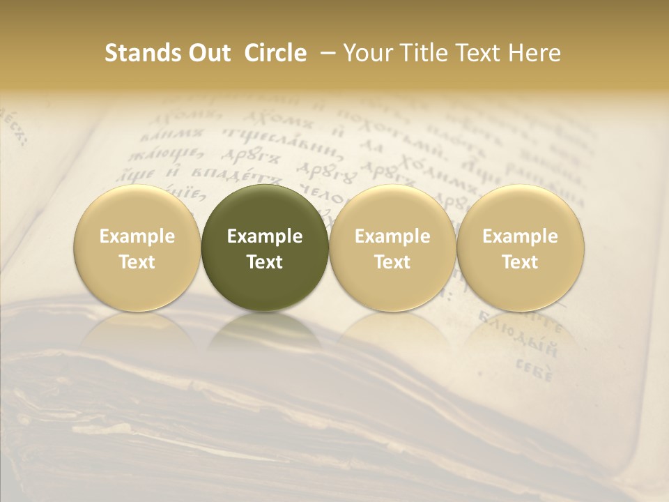 Senior  Grandmother Holding Hands PowerPoint Template