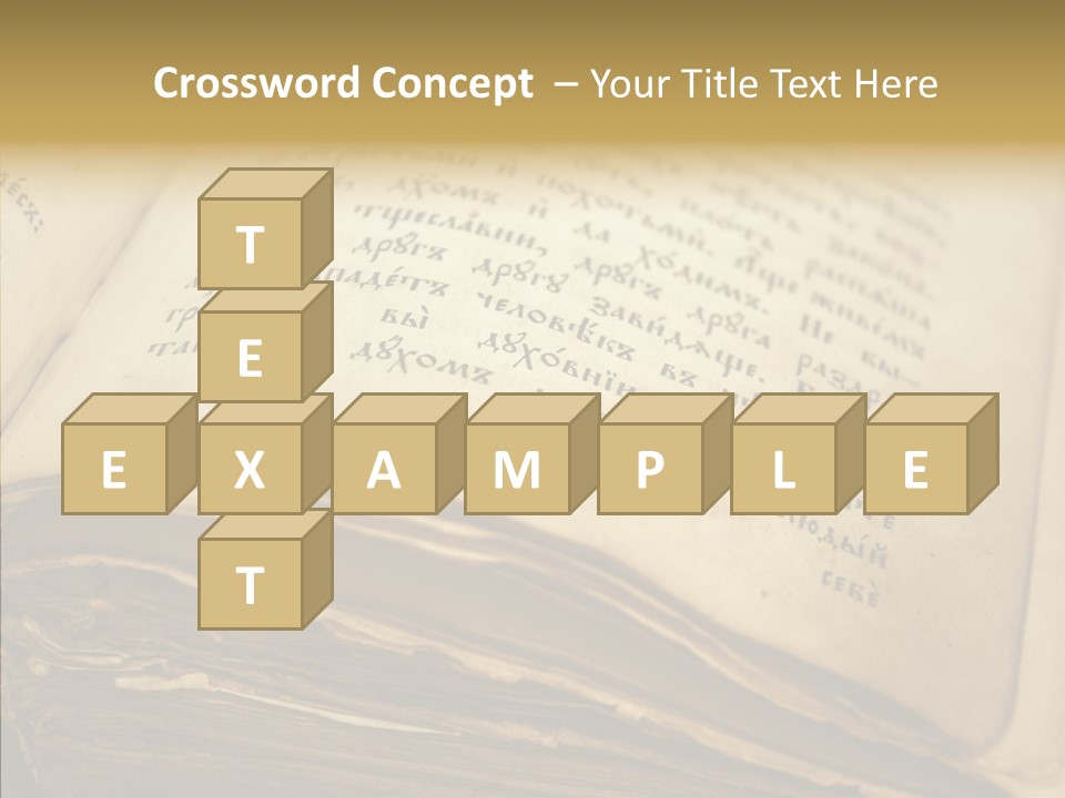 Senior  Grandmother Holding Hands PowerPoint Template