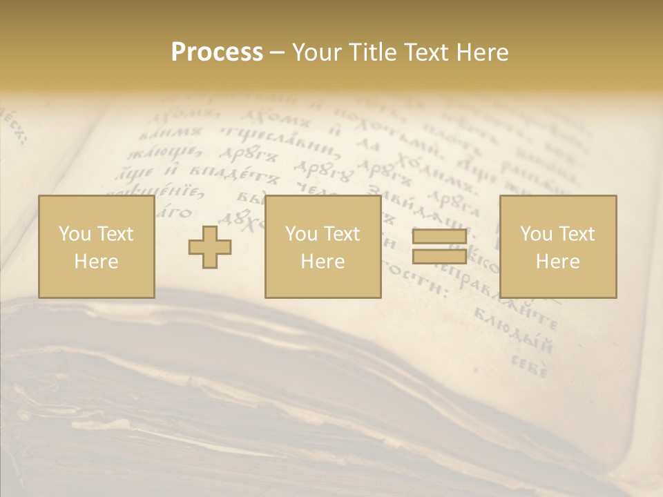 Senior  Grandmother Holding Hands PowerPoint Template