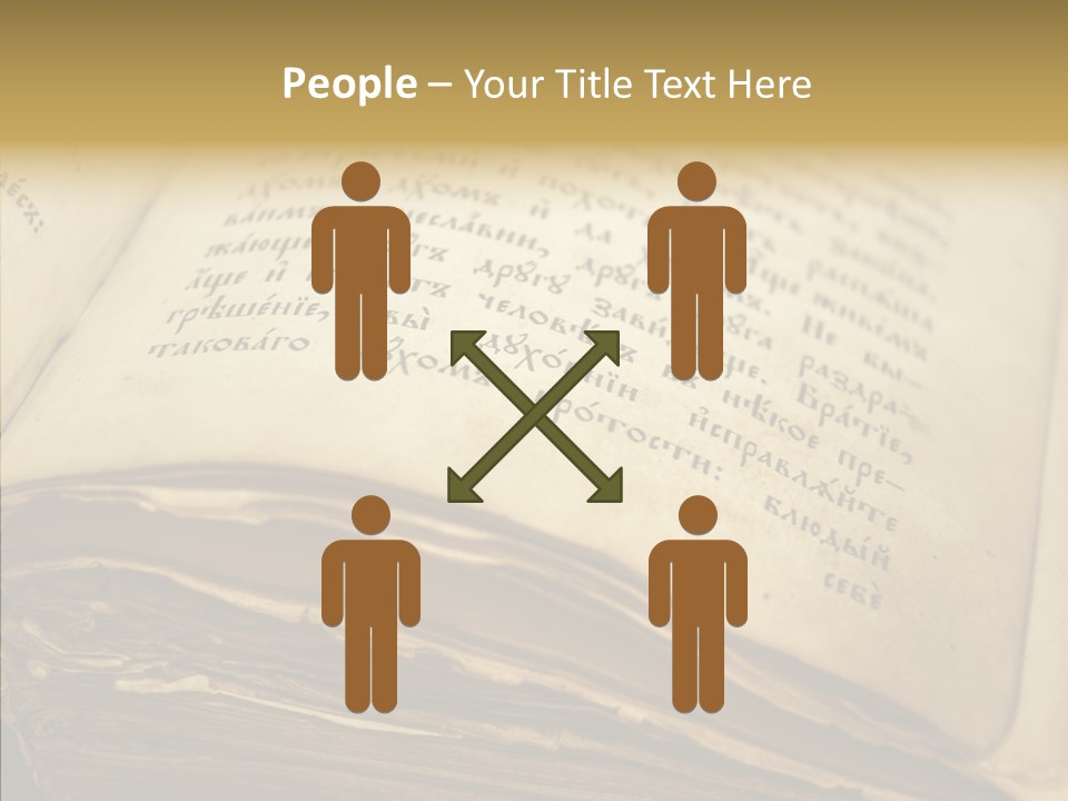 Senior  Grandmother Holding Hands PowerPoint Template