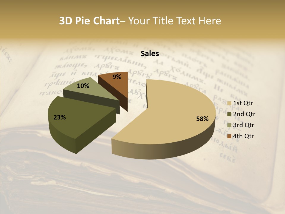 Senior  Grandmother Holding Hands PowerPoint Template