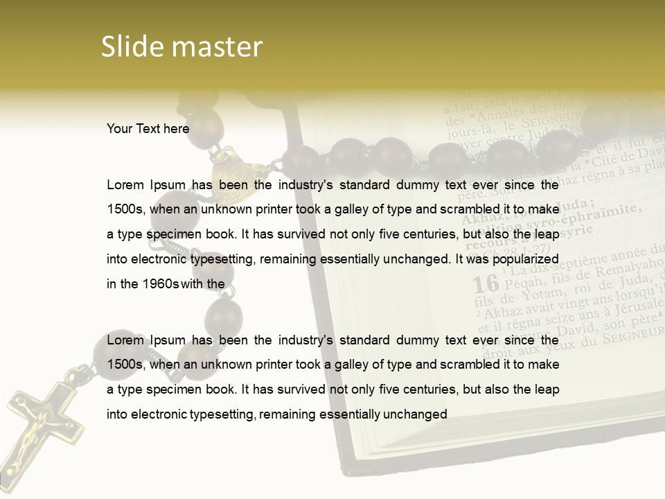 Assistance Female Senior PowerPoint Template