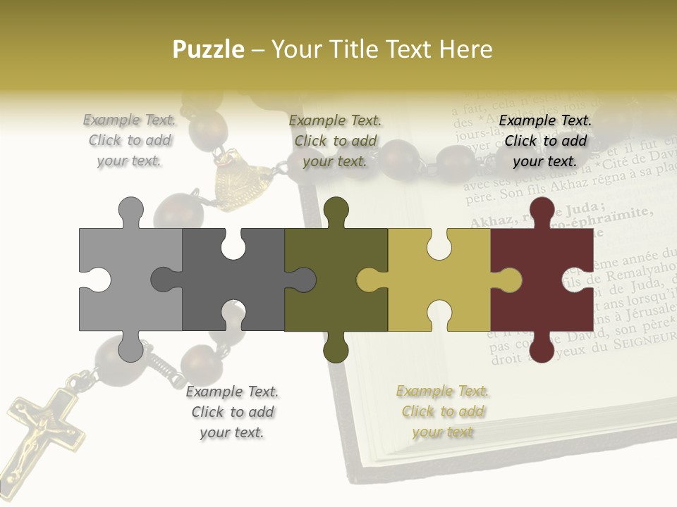 Assistance Female Senior PowerPoint Template