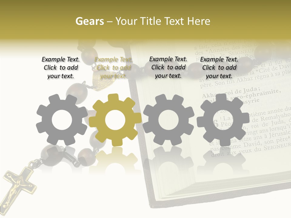 Assistance Female Senior PowerPoint Template