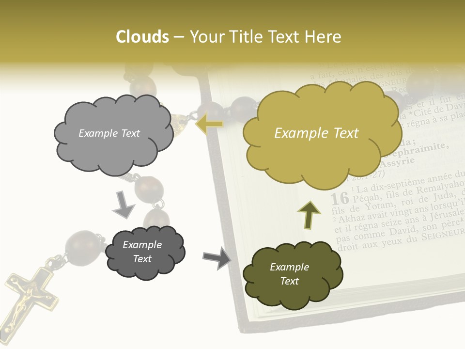 Assistance Female Senior PowerPoint Template