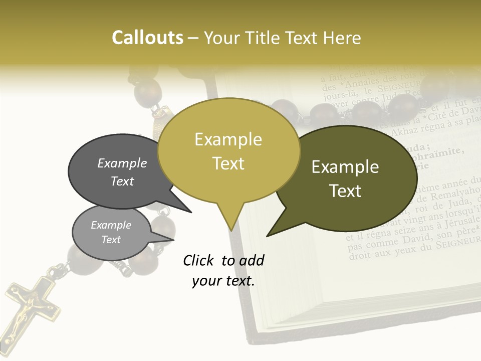Assistance Female Senior PowerPoint Template