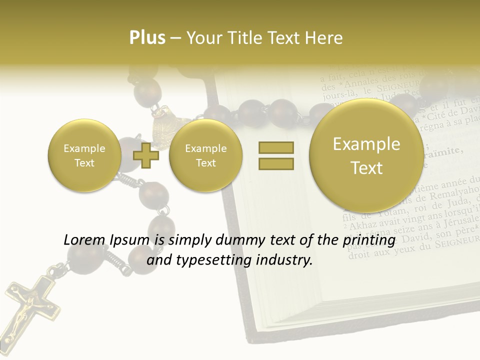 Assistance Female Senior PowerPoint Template