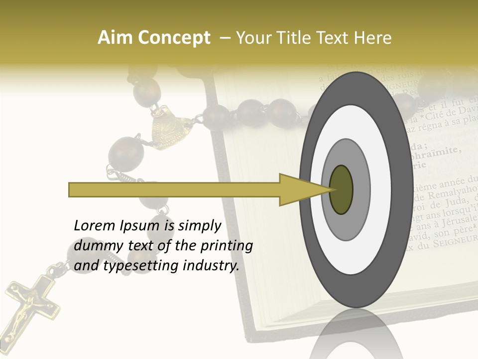 Assistance Female Senior PowerPoint Template