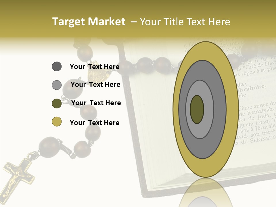 Assistance Female Senior PowerPoint Template