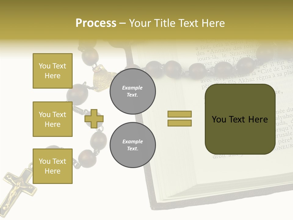 Assistance Female Senior PowerPoint Template