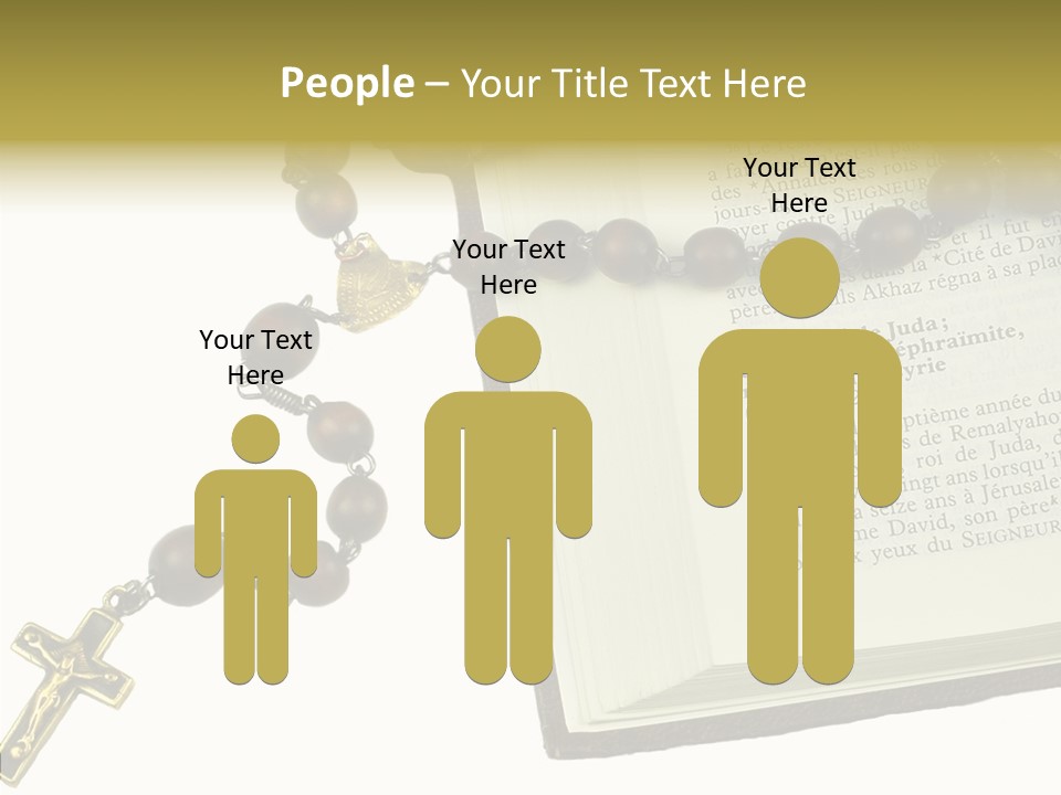 Assistance Female Senior PowerPoint Template