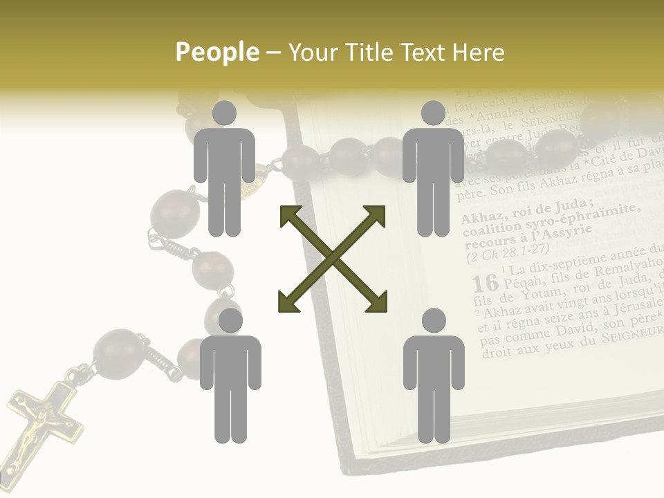 Assistance Female Senior PowerPoint Template