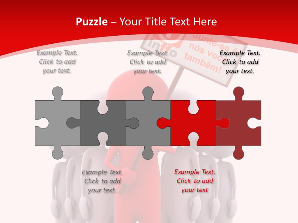 Old Holding Hands Help PowerPoint Template