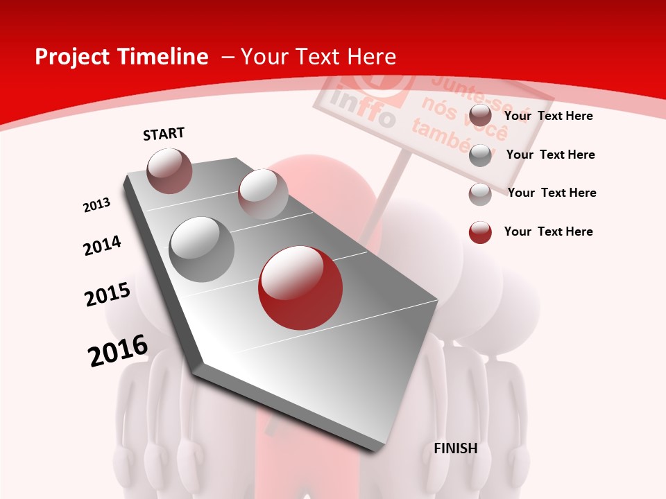 Old Holding Hands Help PowerPoint Template