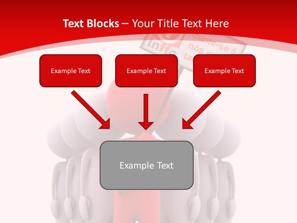 Old Holding Hands Help PowerPoint Template
