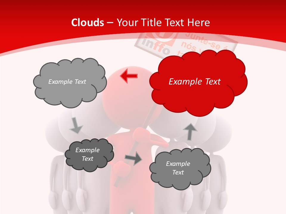 Old Holding Hands Help PowerPoint Template