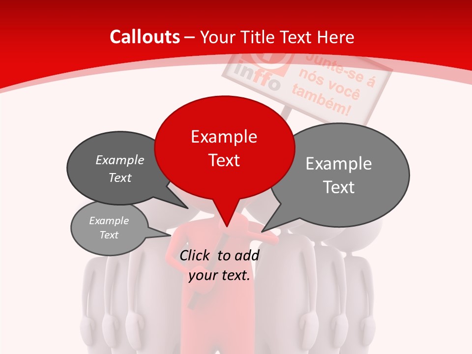 Old Holding Hands Help PowerPoint Template