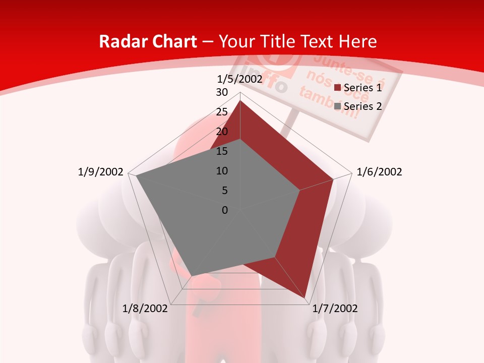 Old Holding Hands Help PowerPoint Template