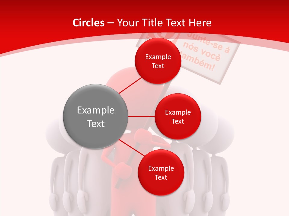 Old Holding Hands Help PowerPoint Template