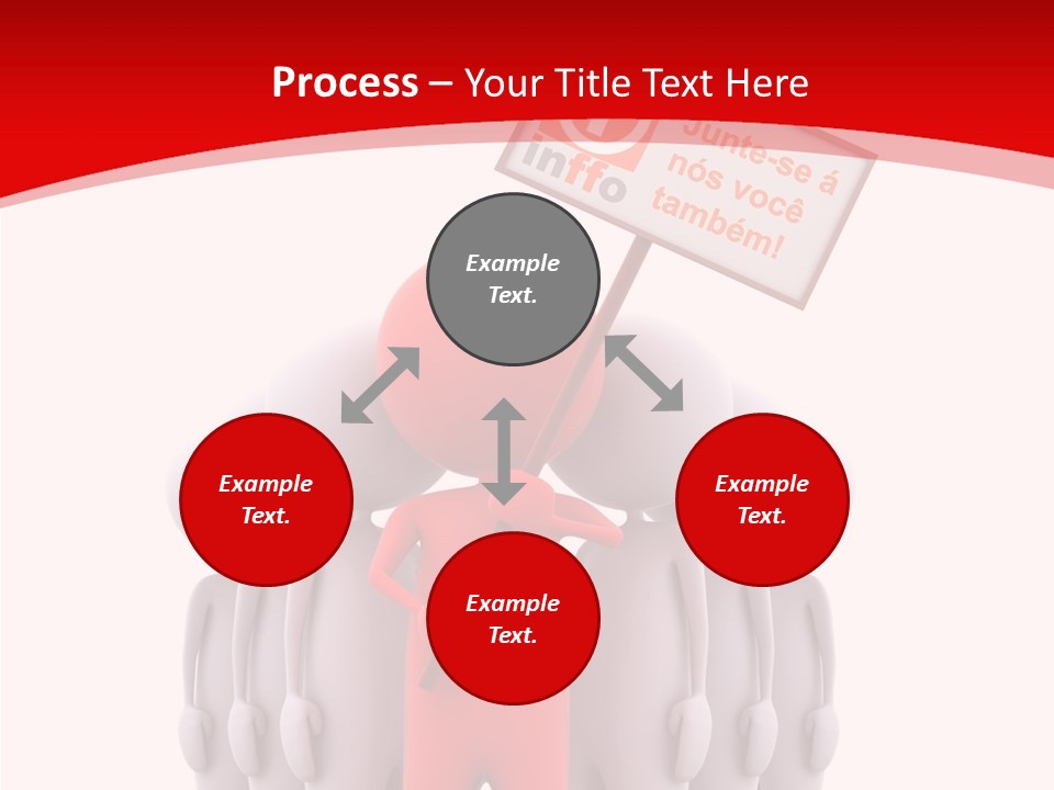 Old Holding Hands Help PowerPoint Template