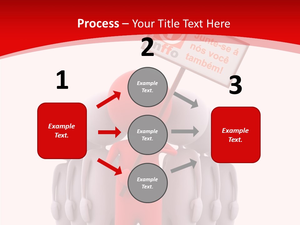 Old Holding Hands Help PowerPoint Template