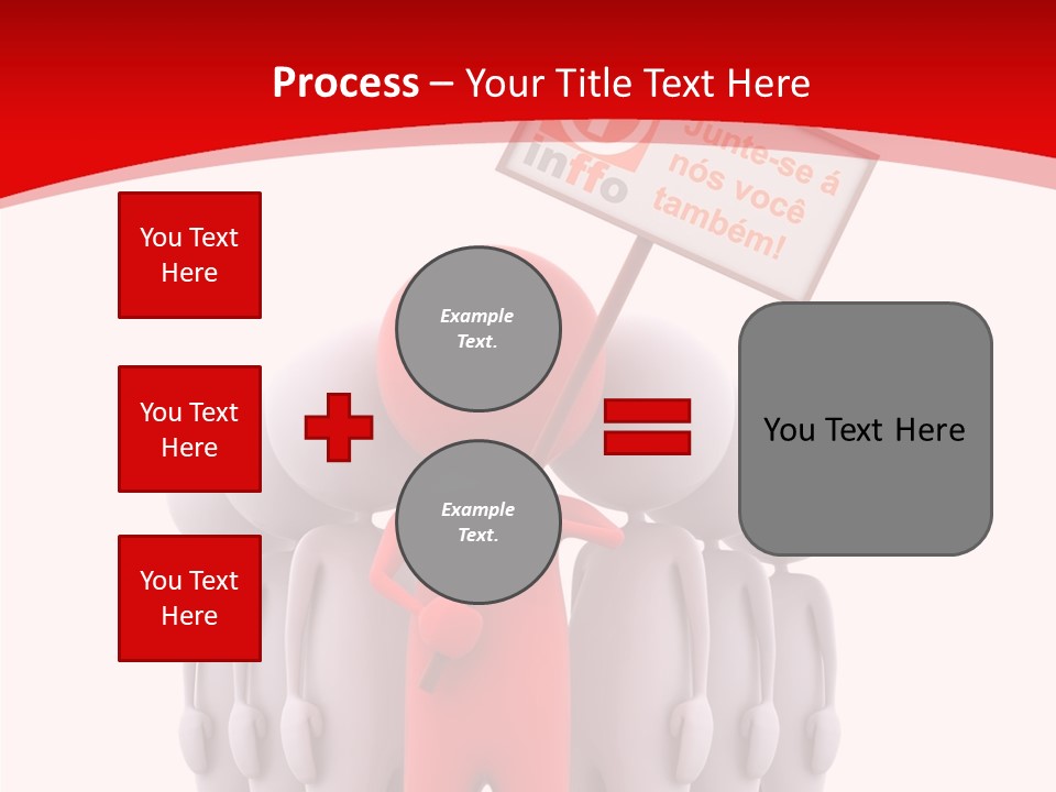 Old Holding Hands Help PowerPoint Template