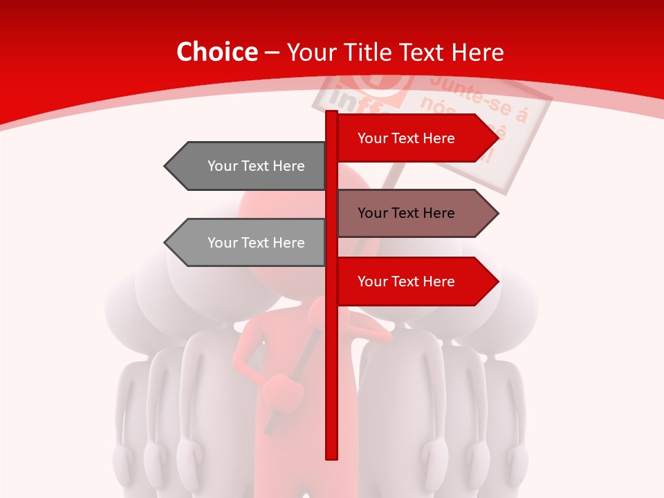 Old Holding Hands Help PowerPoint Template