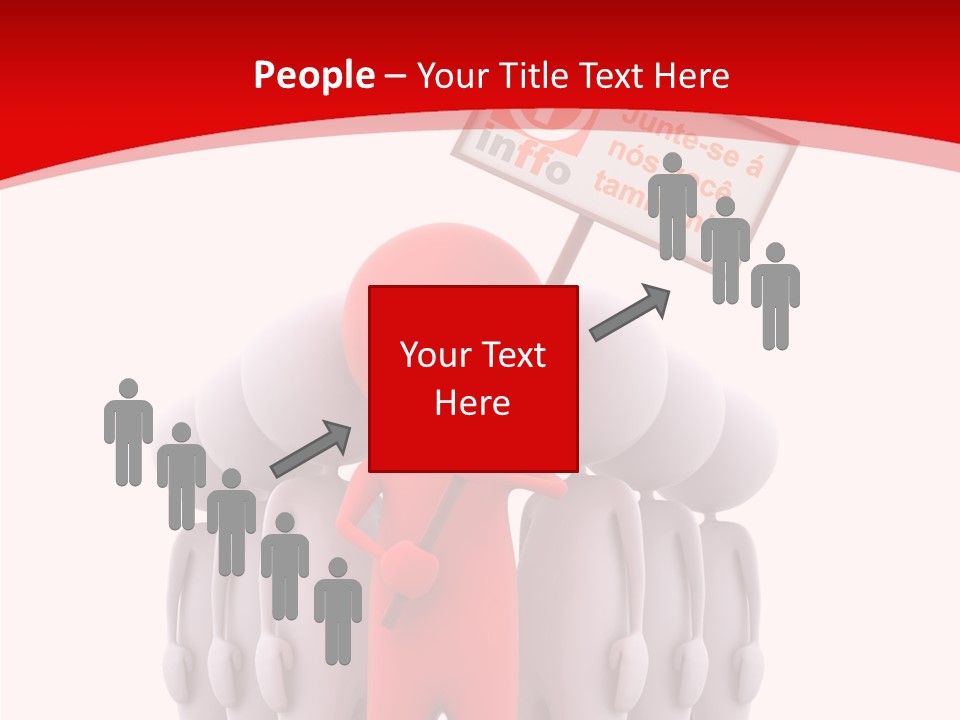 Old Holding Hands Help PowerPoint Template