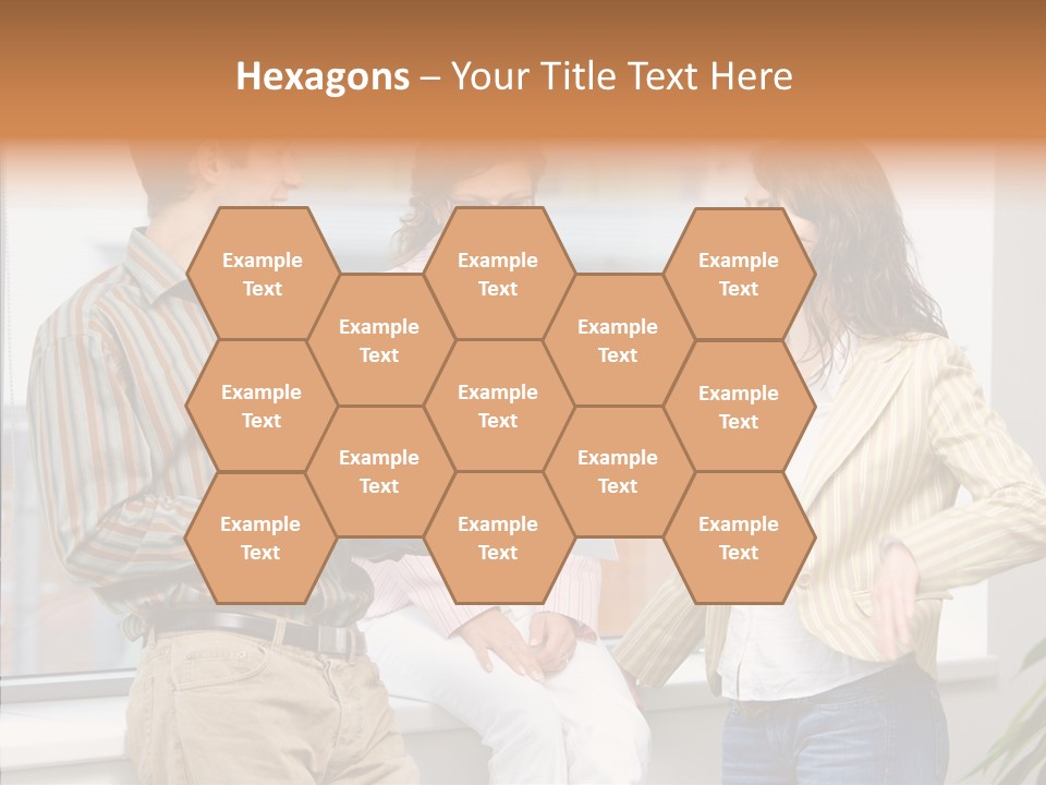 Hand Old Senior PowerPoint Template