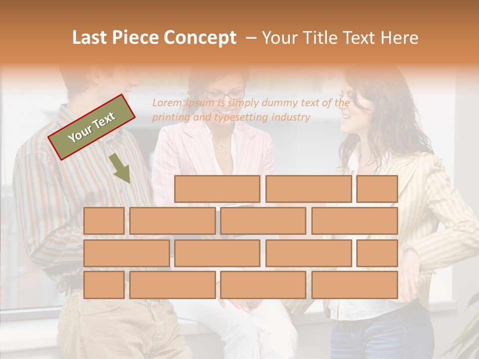 Hand Old Senior PowerPoint Template