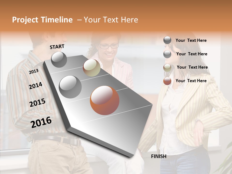 Hand Old Senior PowerPoint Template