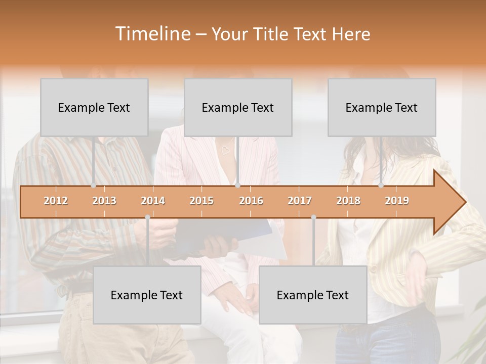 Hand Old Senior PowerPoint Template