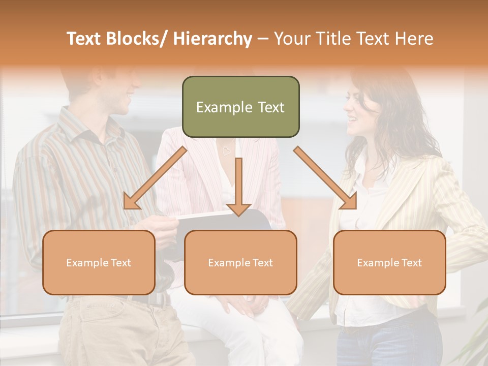 Hand Old Senior PowerPoint Template