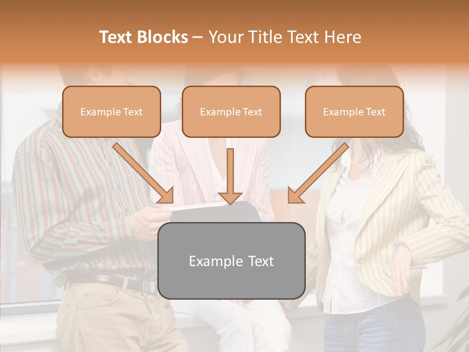 Hand Old Senior PowerPoint Template