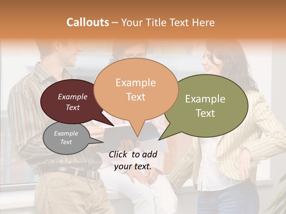 Hand Old Senior PowerPoint Template