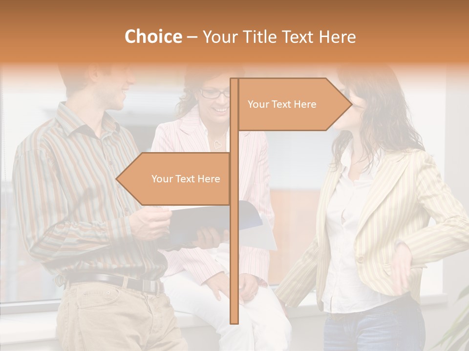 Hand Old Senior PowerPoint Template