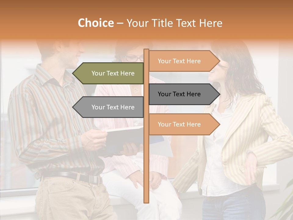 Hand Old Senior PowerPoint Template