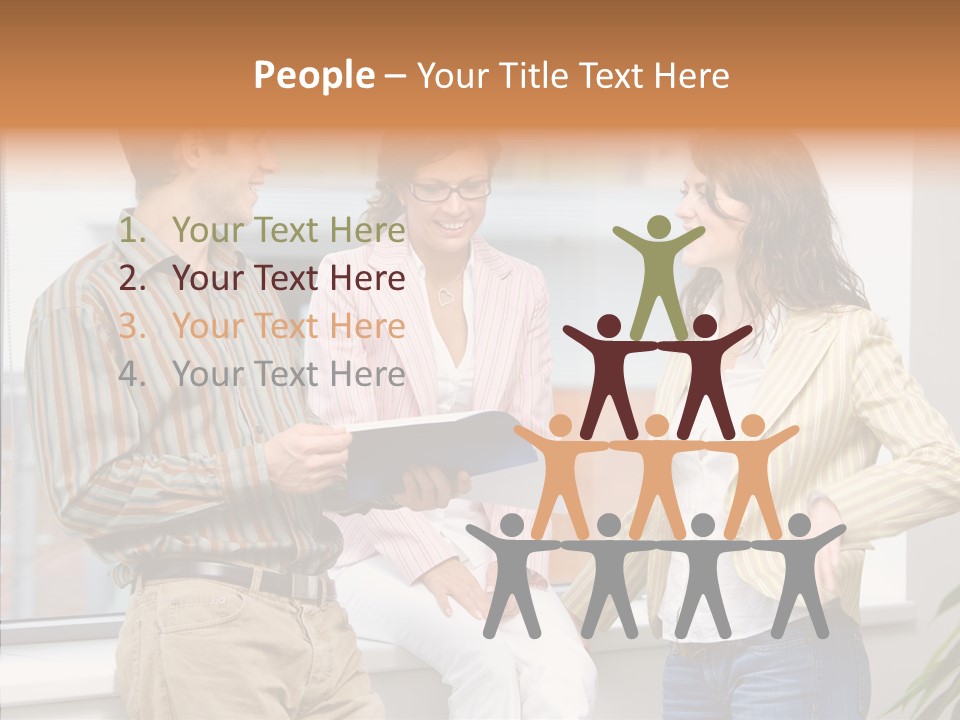 Hand Old Senior PowerPoint Template