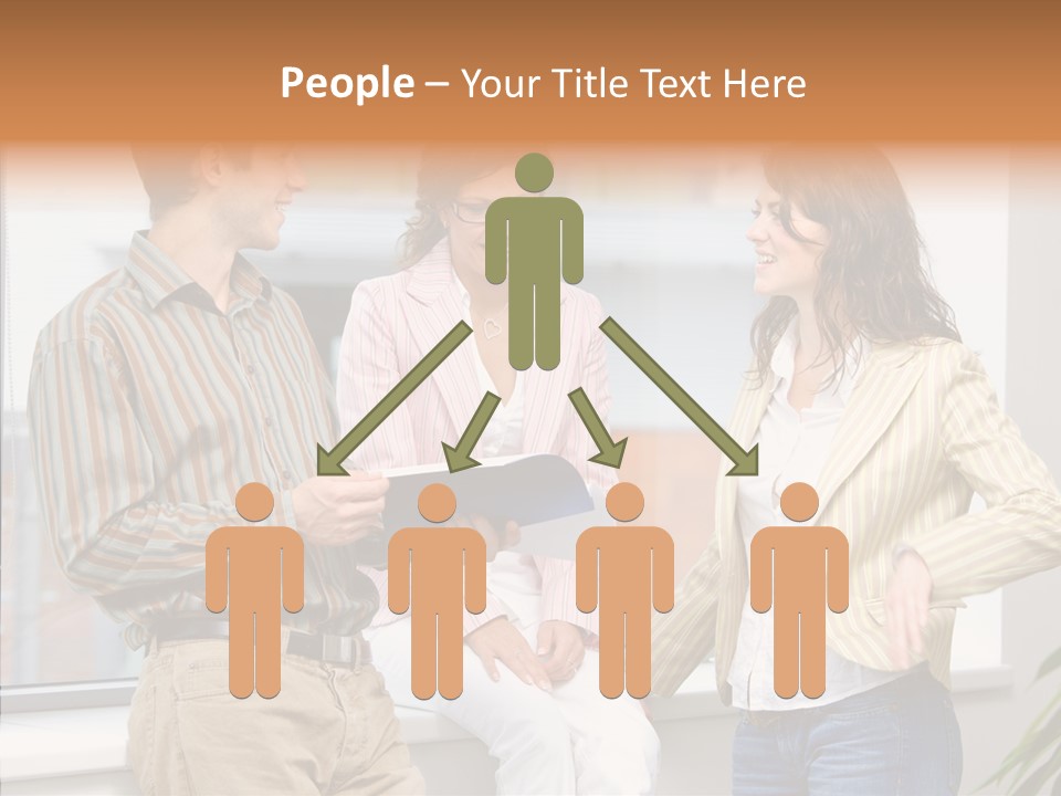 Hand Old Senior PowerPoint Template