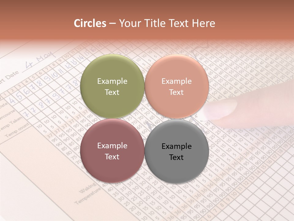 Closeup Women Elder PowerPoint Template