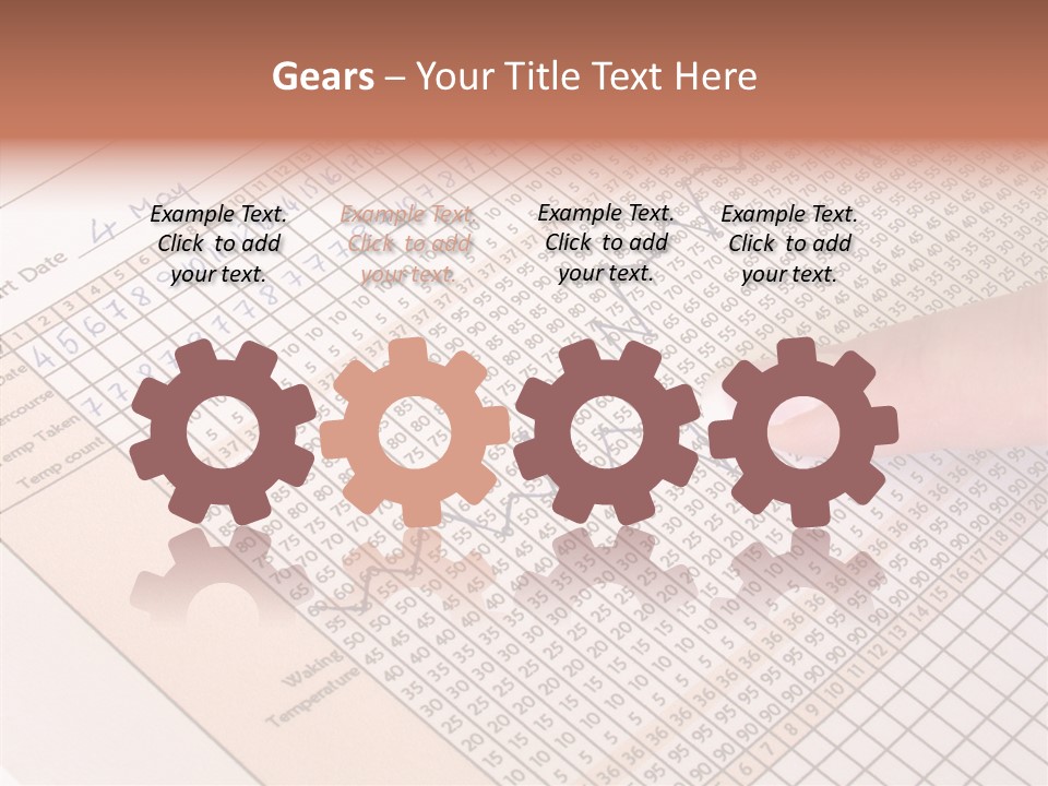 Closeup Women Elder PowerPoint Template