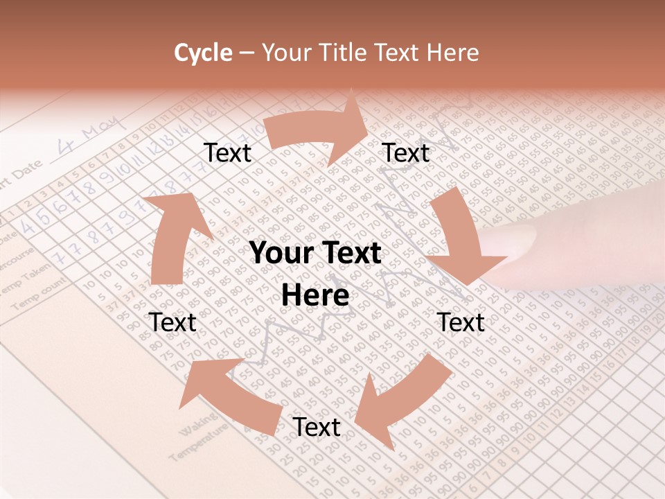 Closeup Women Elder PowerPoint Template