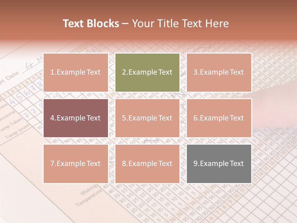 Closeup Women Elder PowerPoint Template