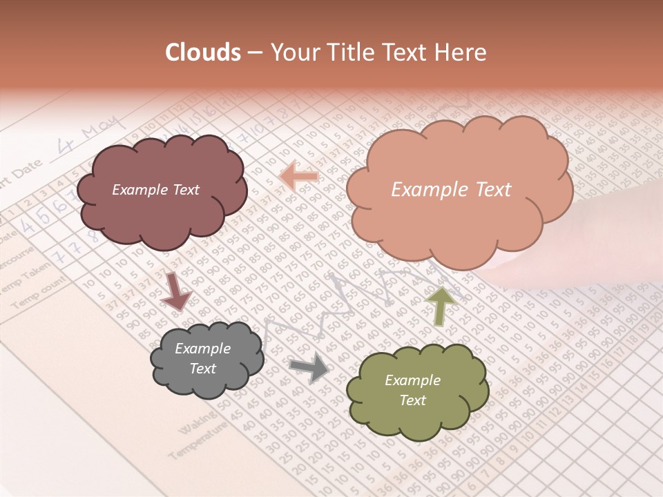 Closeup Women Elder PowerPoint Template