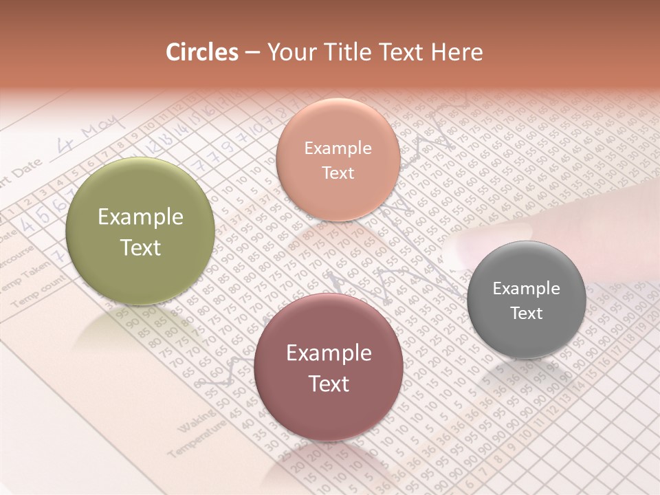 Closeup Women Elder PowerPoint Template