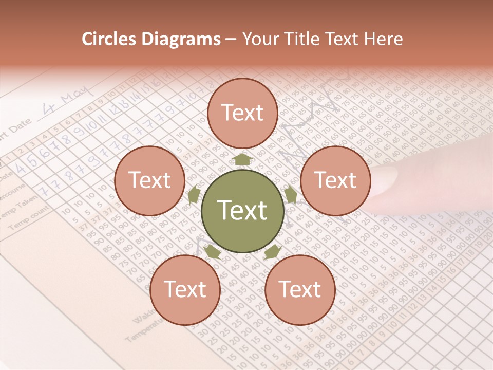 Closeup Women Elder PowerPoint Template