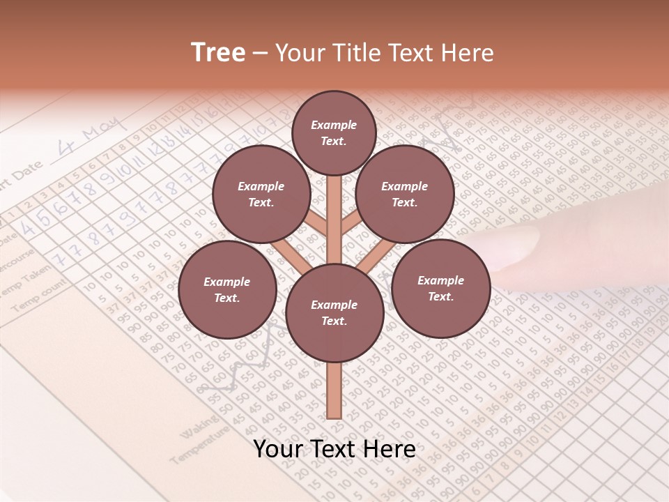 Closeup Women Elder PowerPoint Template