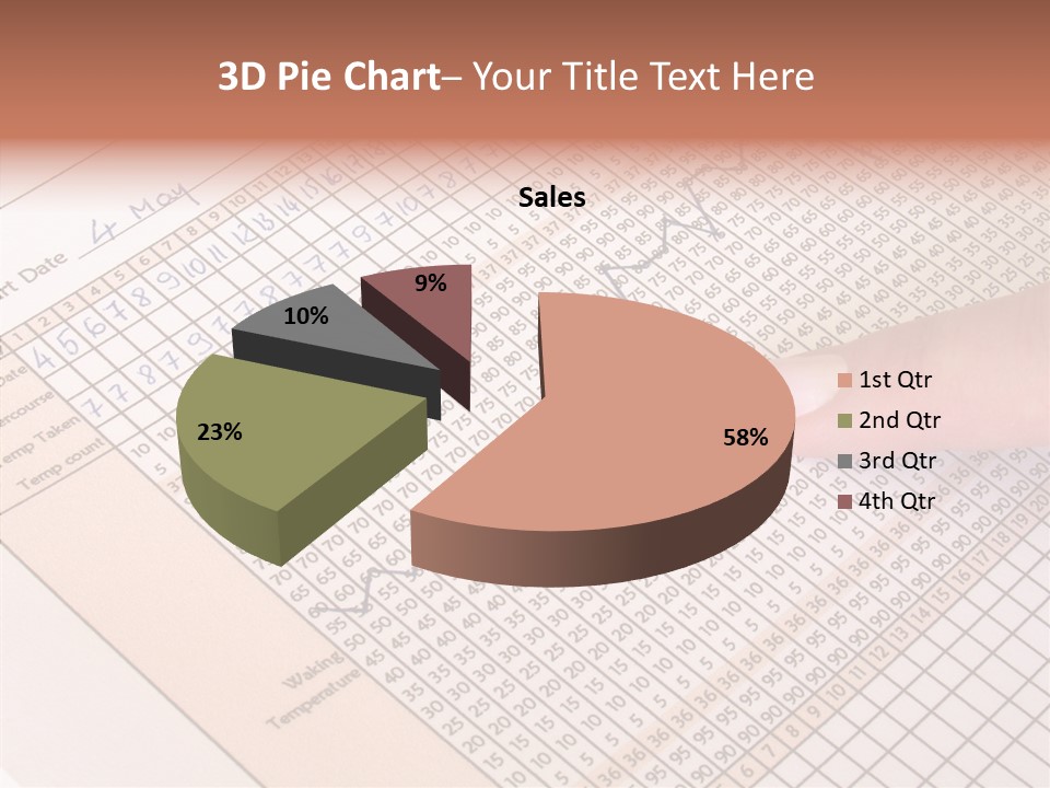 Closeup Women Elder PowerPoint Template
